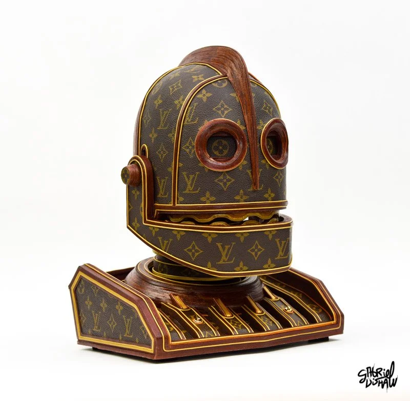 Louis Vuitton Series – Upcycled Luxury Sculptures by Gabriel